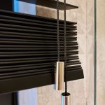 żaluzja drewniana czarna