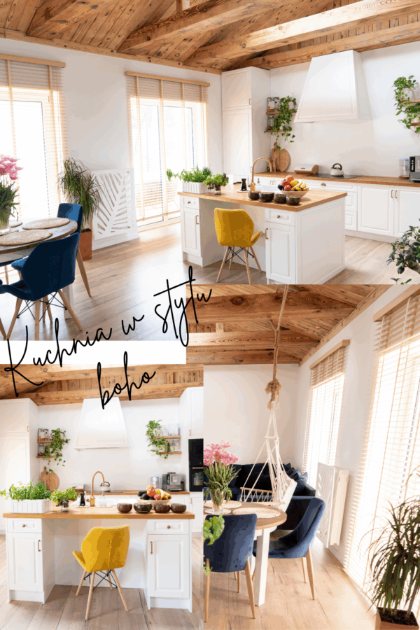 żaluzje drewniane boho